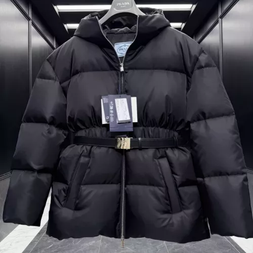 Cheap Prada Down Feather Coat Long Sleeved For Women #1374575, $$225.00 USD On Prada Down Feather Coat