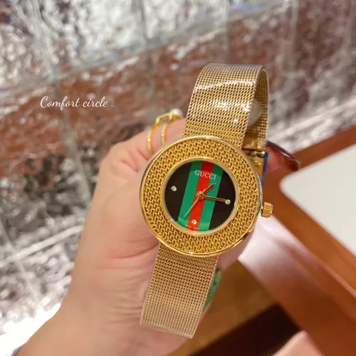 Cheap Gucci Watches In Gold #1374601, $$29.00 USD On Gucci Watches
