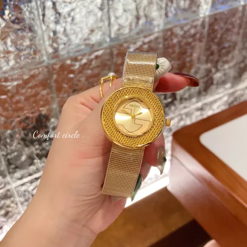 Cheap Gucci Watches In Gold #1374602, $$29.00 USD On Gucci Watches
