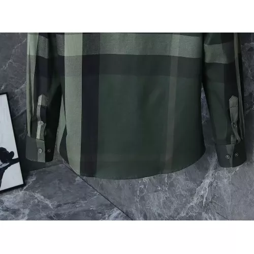 Replica Burberry Shirts Long Sleeved For Men #1374620 $38.00 USD for Wholesale