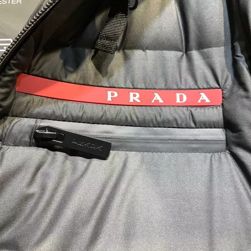 Replica Prada Down Feather Coat Long Sleeved For Women #1374726 $175.00 USD for Wholesale