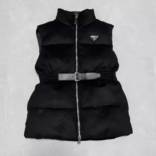 Cheap Prada Down Feather Coat Sleeveless For Women #1374767, $$170.00 USD On Prada Down Feather Coat