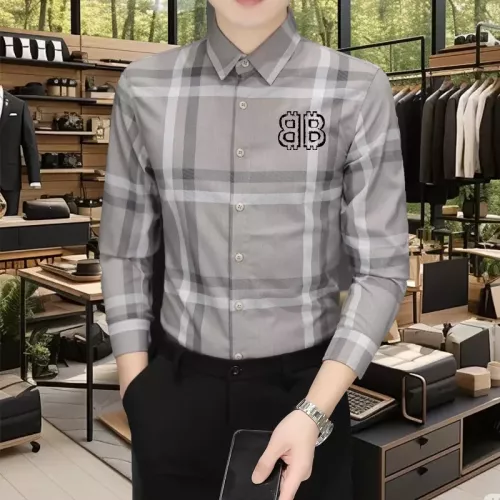 Cheap Balenciaga Shirts Long Sleeved For Men #1374910, $$56.00 USD On Balenciaga Shirts