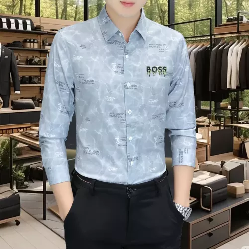 Cheap Boss Shirts Long Sleeved For Men #1374927, $$56.00 USD On Boss Shirts