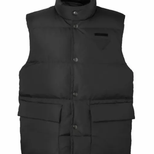 Cheap Prada Down Feather Coat Sleeveless For Unisex #1375144, $$132.00 USD On Prada Down Feather Coat