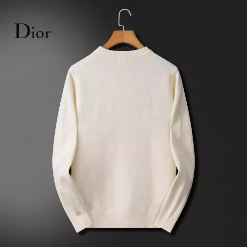 Replica Christian Dior Sweaters Long Sleeved For Men #1375299 $52.00 USD for Wholesale