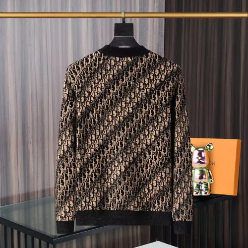 Replica Christian Dior Sweaters Long Sleeved For Men #1375496 $48.00 USD for Wholesale