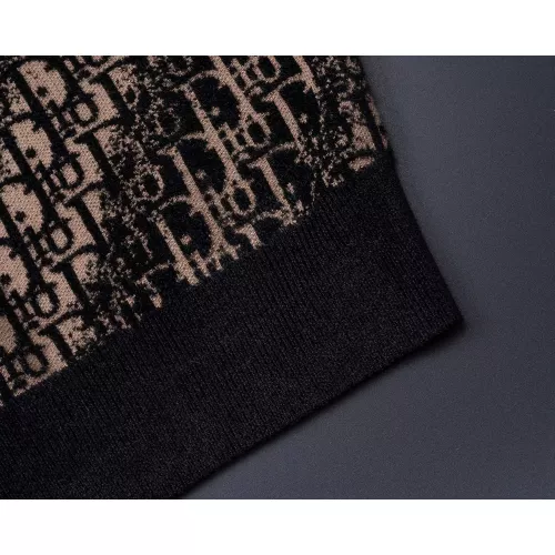 Replica Christian Dior Sweaters Long Sleeved For Men #1375496 $48.00 USD for Wholesale