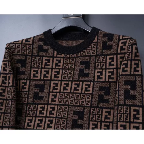 Replica Fendi Sweaters Long Sleeved For Men #1375497 $48.00 USD for Wholesale