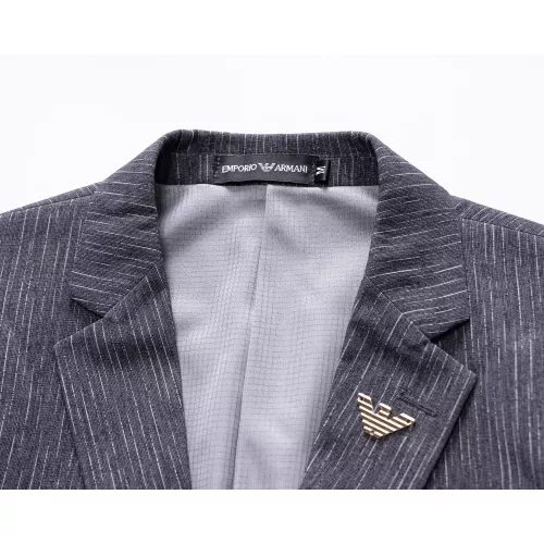Replica Armani Jackets Long Sleeved For Men #1375506 $68.00 USD for Wholesale