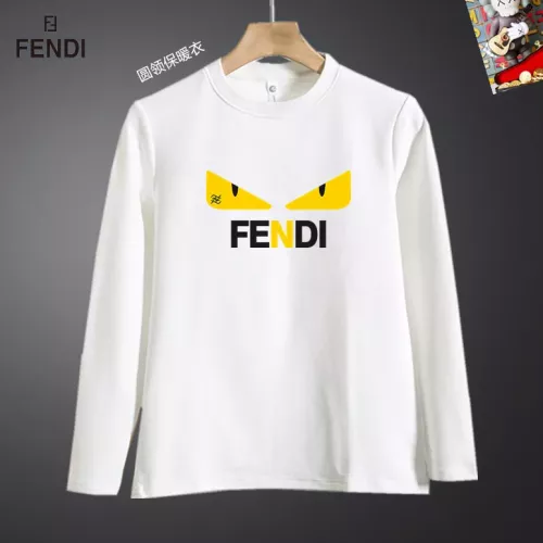 Cheap Fendi T-Shirts Long Sleeved For Men #1375530, $$40.00 USD On Fendi T-Shirts