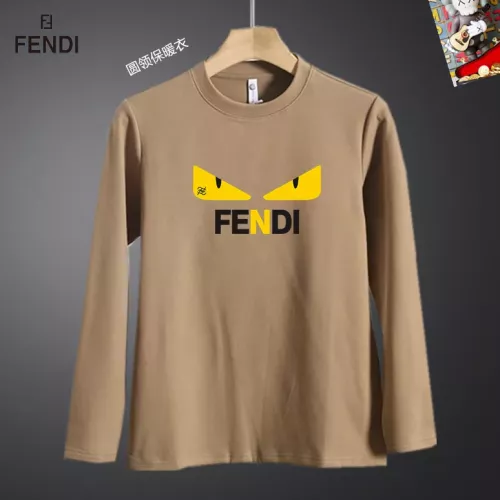 Cheap Fendi T-Shirts Long Sleeved For Men #1375532, $$40.00 USD On Fendi T-Shirts