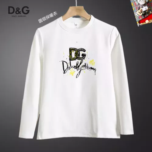 Cheap Dolce &amp; Gabbana D&amp;G T-Shirts Long Sleeved For Men #1375540, $$40.00 USD On Dolce &amp; Gabbana D&amp;G T-Shirts