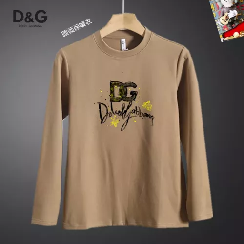 Cheap Dolce &amp; Gabbana D&amp;G T-Shirts Long Sleeved For Men #1375542, $$40.00 USD On Dolce &amp; Gabbana D&amp;G T-Shirts