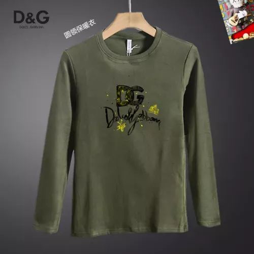 Cheap Dolce &amp; Gabbana D&amp;G T-Shirts Long Sleeved For Men #1375543, $$40.00 USD On Dolce &amp; Gabbana D&amp;G T-Shirts