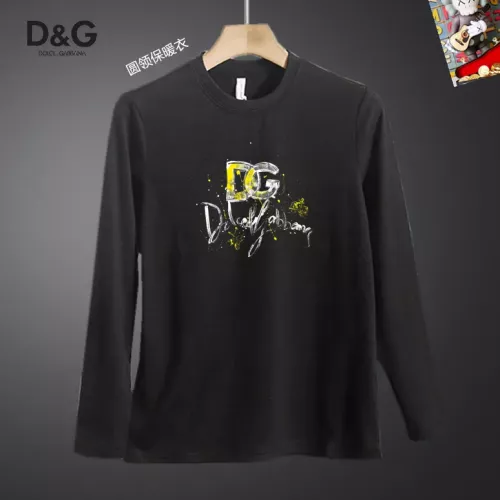 Cheap Dolce &amp; Gabbana D&amp;G T-Shirts Long Sleeved For Men #1375544, $$40.00 USD On Dolce &amp; Gabbana D&amp;G T-Shirts