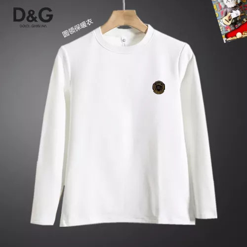 Cheap Dolce &amp; Gabbana D&amp;G T-Shirts Long Sleeved For Men #1375550, $$40.00 USD On Dolce &amp; Gabbana D&amp;G T-Shirts