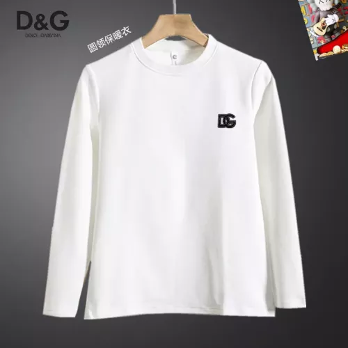 Cheap Dolce &amp; Gabbana D&amp;G T-Shirts Long Sleeved For Men #1375630, $$40.00 USD On Dolce &amp; Gabbana D&amp;G T-Shirts