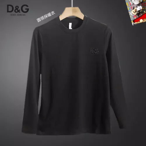 Cheap Dolce &amp; Gabbana D&amp;G T-Shirts Long Sleeved For Men #1375634, $$40.00 USD On Dolce &amp; Gabbana D&amp;G T-Shirts