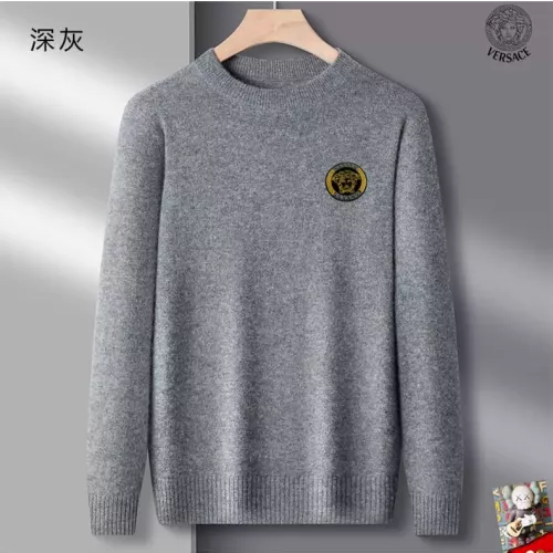 Cheap Versace Sweaters Long Sleeved For Men #1375772, $$42.00 USD On Versace Sweaters
