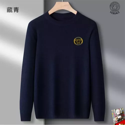 Cheap Versace Sweaters Long Sleeved For Men #1375777, $$42.00 USD On Versace Sweaters