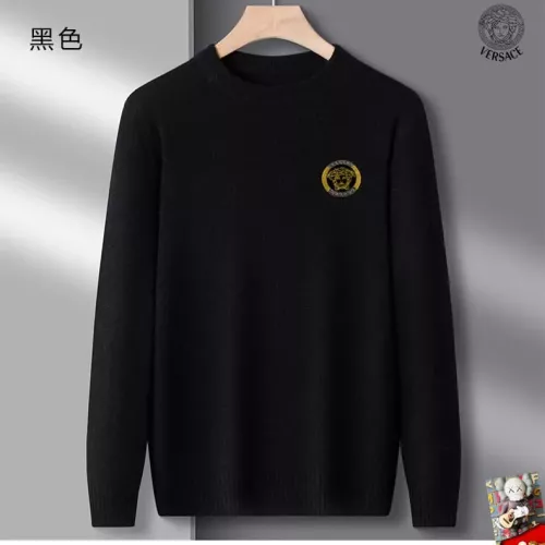 Cheap Versace Sweaters Long Sleeved For Men #1375778, $$42.00 USD On Versace Sweaters