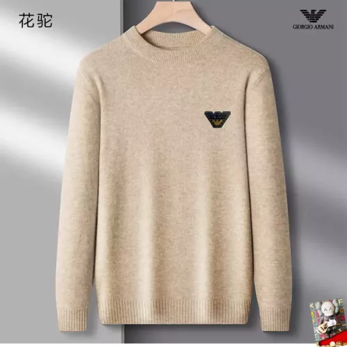 Cheap Armani Sweaters Long Sleeved For Men #1375780, $$42.00 USD On Armani Sweaters
