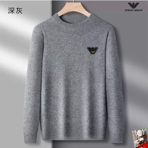 Cheap Armani Sweaters Long Sleeved For Men #1375781, $$42.00 USD On Armani Sweaters