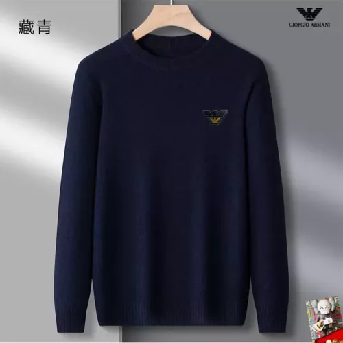 Cheap Armani Sweaters Long Sleeved For Men #1375786, $$42.00 USD On Armani Sweaters