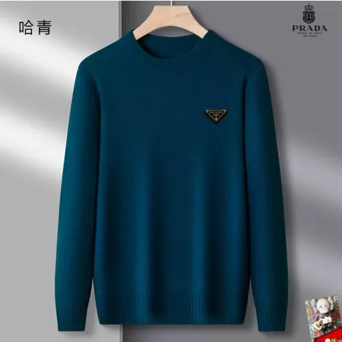 Cheap Prada Sweaters Long Sleeved For Men #1375810, $$42.00 USD On Prada Sweaters