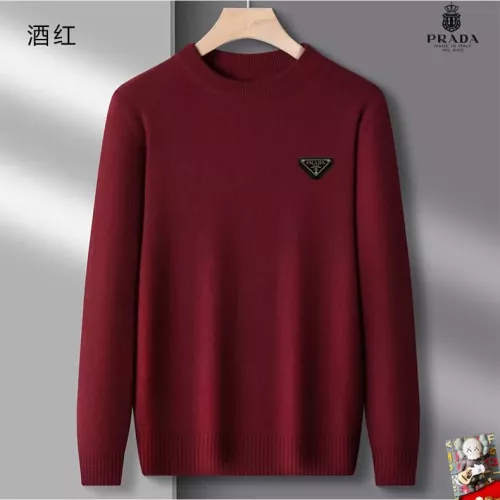 Cheap Prada Sweaters Long Sleeved For Men #1375814, $$42.00 USD On Prada Sweaters