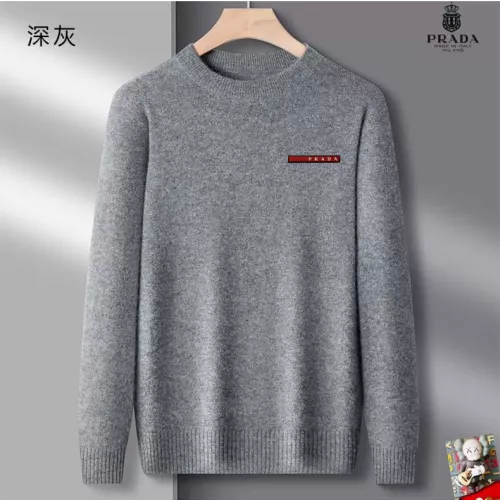 Cheap Prada Sweaters Long Sleeved For Men #1375817, $$42.00 USD On Prada Sweaters