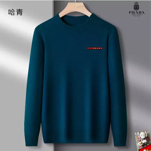 Cheap Prada Sweaters Long Sleeved For Men #1375820, $$42.00 USD On Prada Sweaters