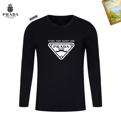 Cheap Prada T-Shirts Long Sleeved For Unisex #1375954, $$34.00 USD On Prada T-Shirts