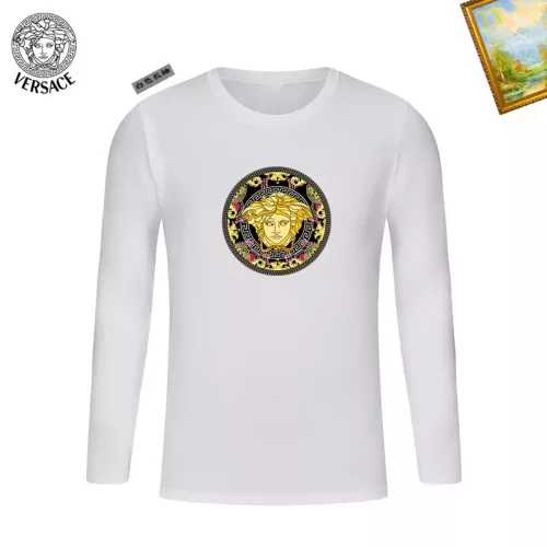 Cheap Versace T-Shirts Long Sleeved For Unisex #1375955, $$34.00 USD On Versace T-Shirts