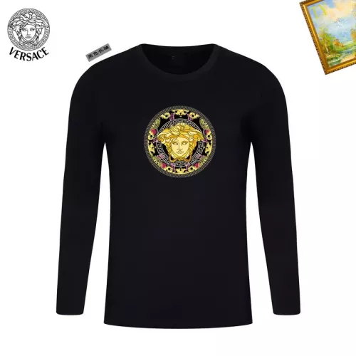 Cheap Versace T-Shirts Long Sleeved For Unisex #1375956, $$34.00 USD On Versace T-Shirts