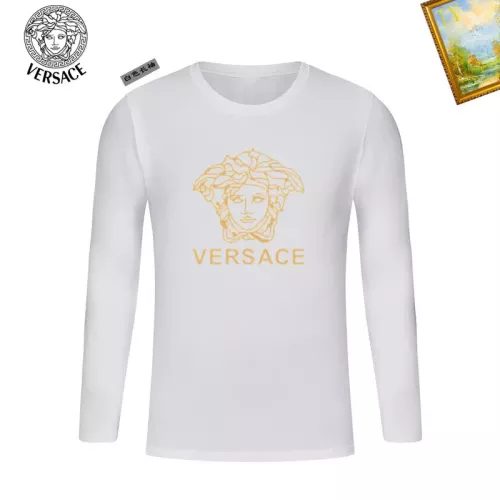 Cheap Versace T-Shirts Long Sleeved For Unisex #1375971, $$34.00 USD On Versace T-Shirts
