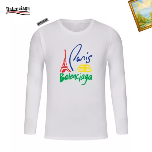 Cheap Balenciaga T-Shirts Long Sleeved For Unisex #1375979, $$34.00 USD On Balenciaga T-Shirts