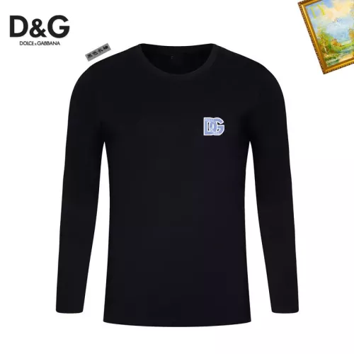 Cheap Dolce &amp; Gabbana D&amp;G T-Shirts Long Sleeved For Unisex #1375986, $$34.00 USD On Dolce &amp; Gabbana D&amp;G T-Shirts