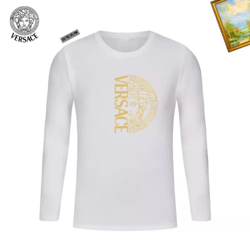 Cheap Versace T-Shirts Long Sleeved For Unisex #1375997, $$34.00 USD On Versace T-Shirts