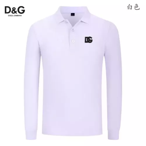 Cheap Dolce &amp; Gabbana D&amp;G T-Shirts Long Sleeved For Men #1376004, $$40.00 USD On Dolce &amp; Gabbana D&amp;G T-Shirts