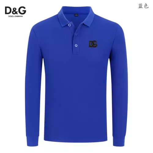Cheap Dolce &amp; Gabbana D&amp;G T-Shirts Long Sleeved For Men #1376007, $$40.00 USD On Dolce &amp; Gabbana D&amp;G T-Shirts