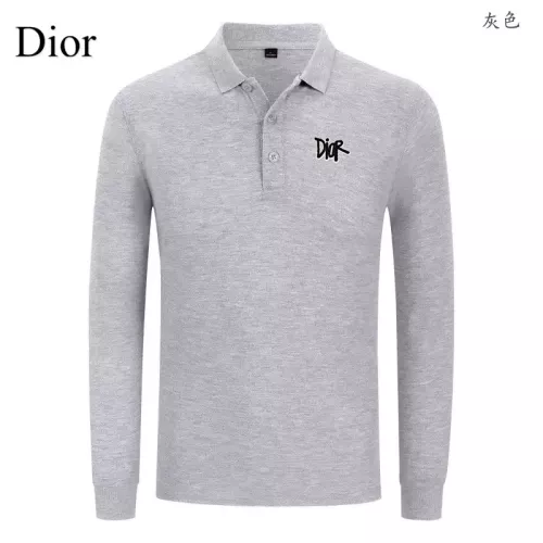 Cheap Christian Dior T-Shirts Long Sleeved For Men #1376021, $$40.00 USD On Christian Dior T-Shirts