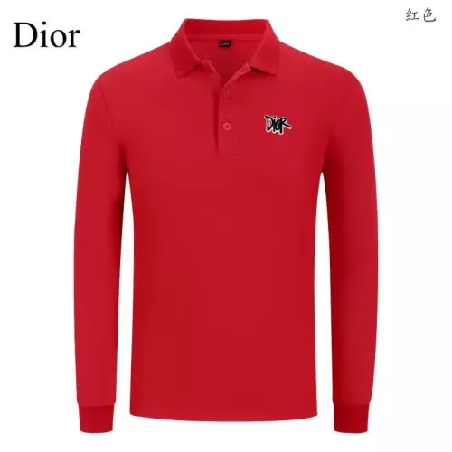 Cheap Christian Dior T-Shirts Long Sleeved For Men #1376022, $$40.00 USD On Christian Dior T-Shirts