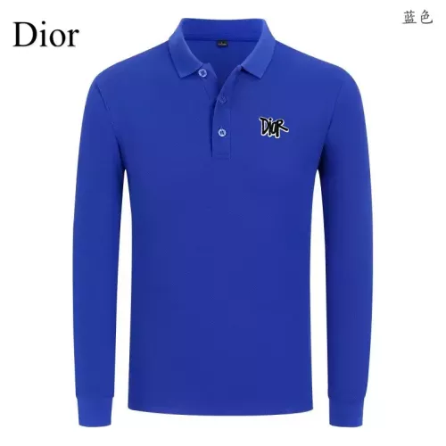 Cheap Christian Dior T-Shirts Long Sleeved For Men #1376023, $$40.00 USD On Christian Dior T-Shirts
