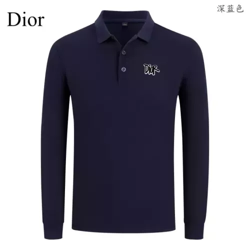 Cheap Christian Dior T-Shirts Long Sleeved For Men #1376024, $$40.00 USD On Christian Dior T-Shirts
