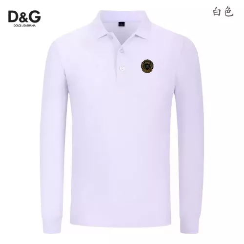 Cheap Dolce &amp; Gabbana D&amp;G T-Shirts Long Sleeved For Men #1376042, $$40.00 USD On Dolce &amp; Gabbana D&amp;G T-Shirts