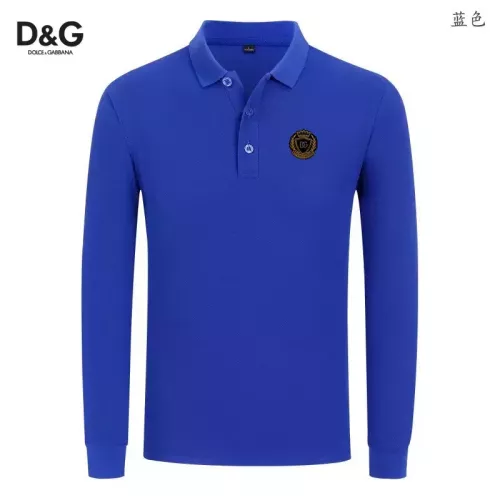 Cheap Dolce &amp; Gabbana D&amp;G T-Shirts Long Sleeved For Men #1376045, $$40.00 USD On Dolce &amp; Gabbana D&amp;G T-Shirts