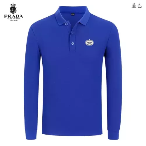 Cheap Prada T-Shirts Long Sleeved For Men #1376067, $$40.00 USD On Prada T-Shirts