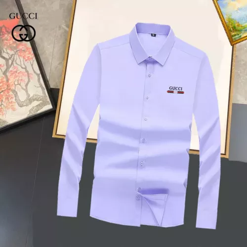 Cheap Gucci Shirts Long Sleeved For Unisex #1376118, $$40.00 USD On Gucci Shirts